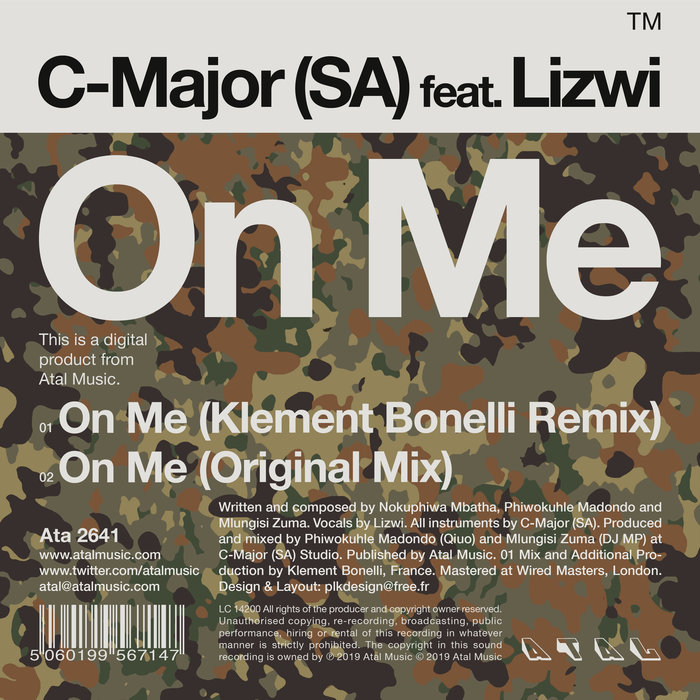 C-MAJOR (SA) feat LIZWI - On Me