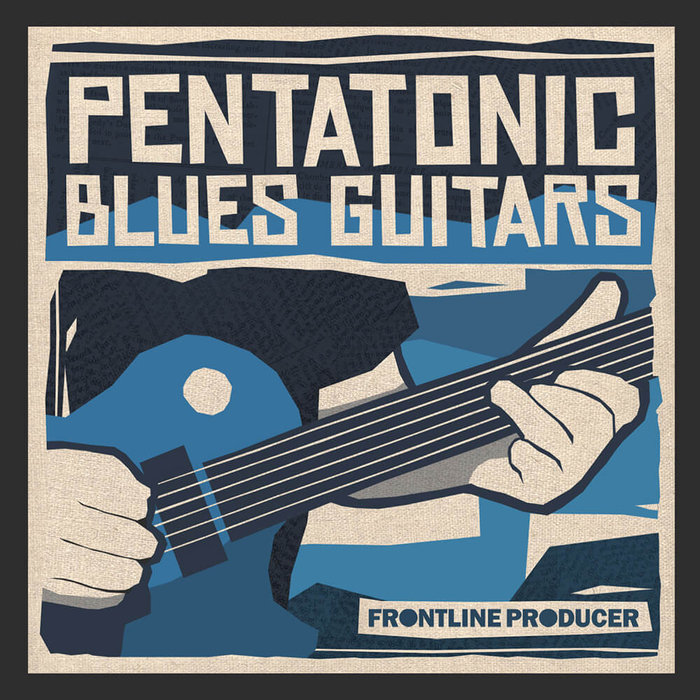 FRONTLINE PRODUCER - Pentatonic Blues Guitars (Sample Pack WAV/APPLE)