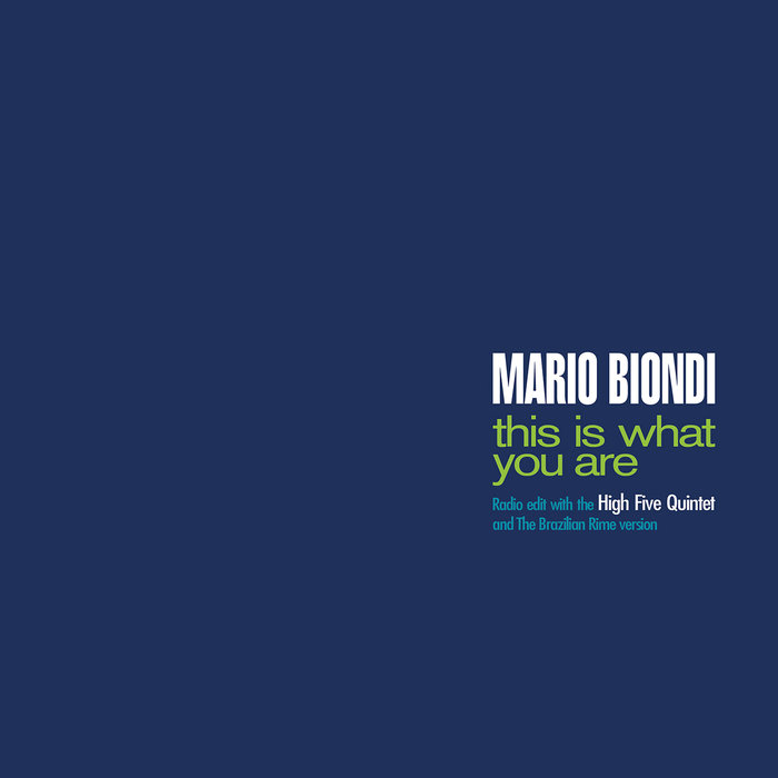 MARIO BIONDI - This Is What You Are