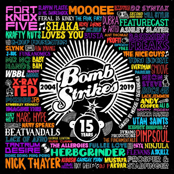 VARIOUS/MOOQEE & BEATVANDALS - Bombstrikes: 15 Years (Curated By Mooqee & Beatvandals)