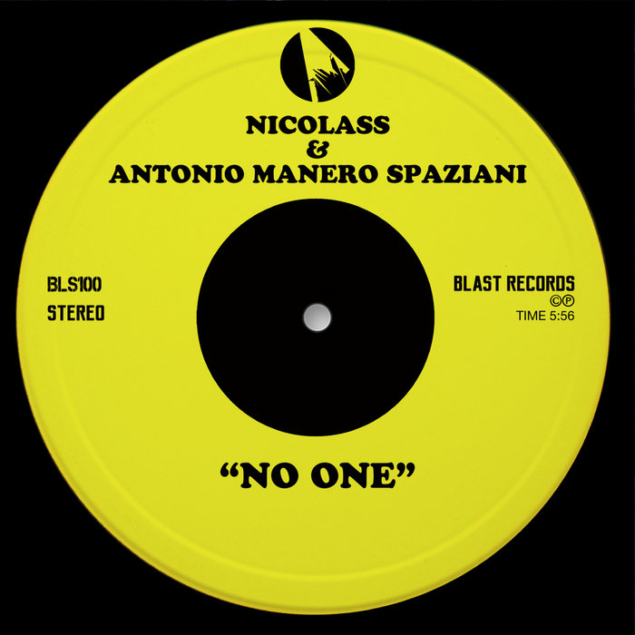 ANTONIO MANERO SPAZIANI/NICOLASS - No One