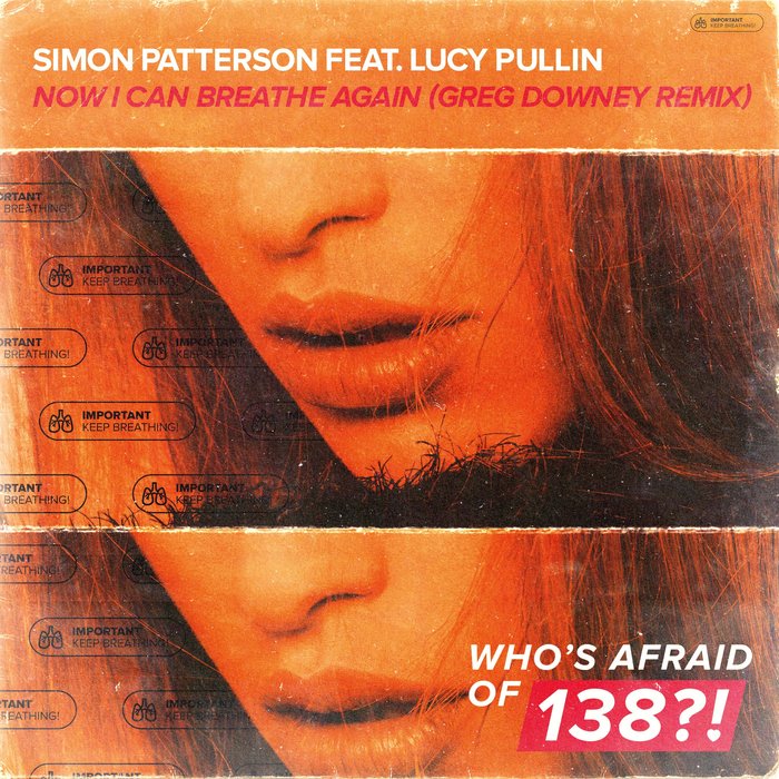 SIMON PATTERSON feat LUCY PULLIN - Now I Can Breathe Again