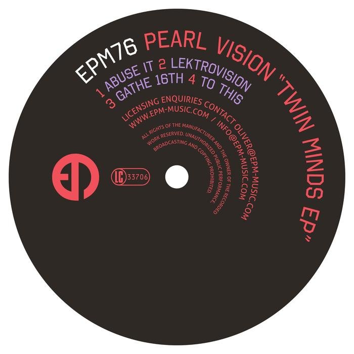 PEARL VISION - Twin Minds EP