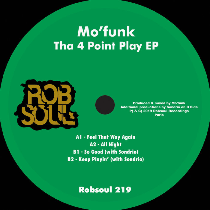 MO'FUNK/SONDRIO - Tha 4 Point Play EP