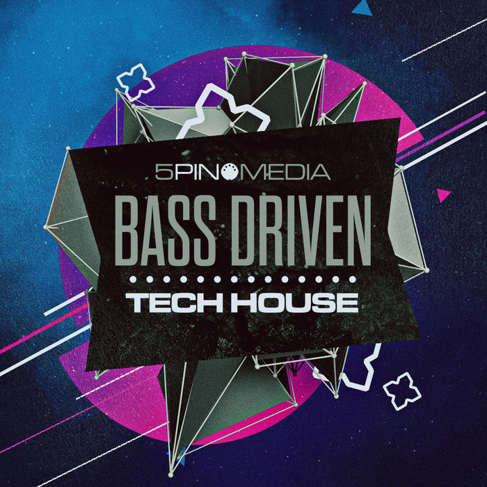 5PIN MEDIA - Bass Driven Tech House (Sample Pack WAV/APPLE/LIVE)