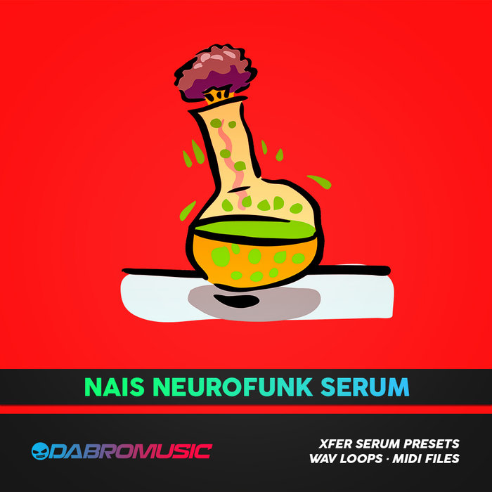 DABRO MUSIC - NAIS Neurofunk Serum (Sample Pack Serum Presets/MIDI/WAV)