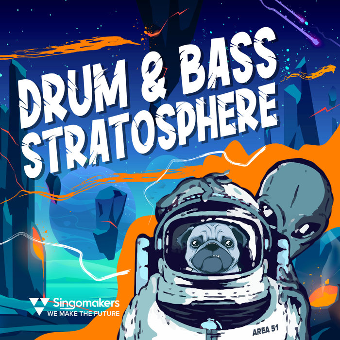 Singomakers Drum & Bass Stratosphere (Sample Pack WAV/APPLE/LIVE