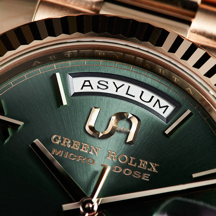 ASYLUM - Green Rolex