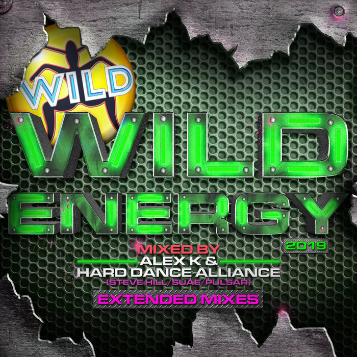 VARIOUS/ALEX K/HARD DANCE ALLIANCE - Wild Energy 2019 (Mixed By Alex K & Hard Dance Alliance)
