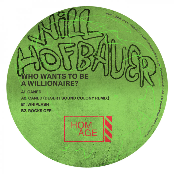 WILL HOFBAUER - Who Wants To Be A Willionaire?