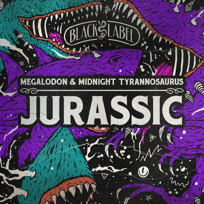 MEGALODON & MIDNIGHT TYRANNOSAURUS - Jurassic