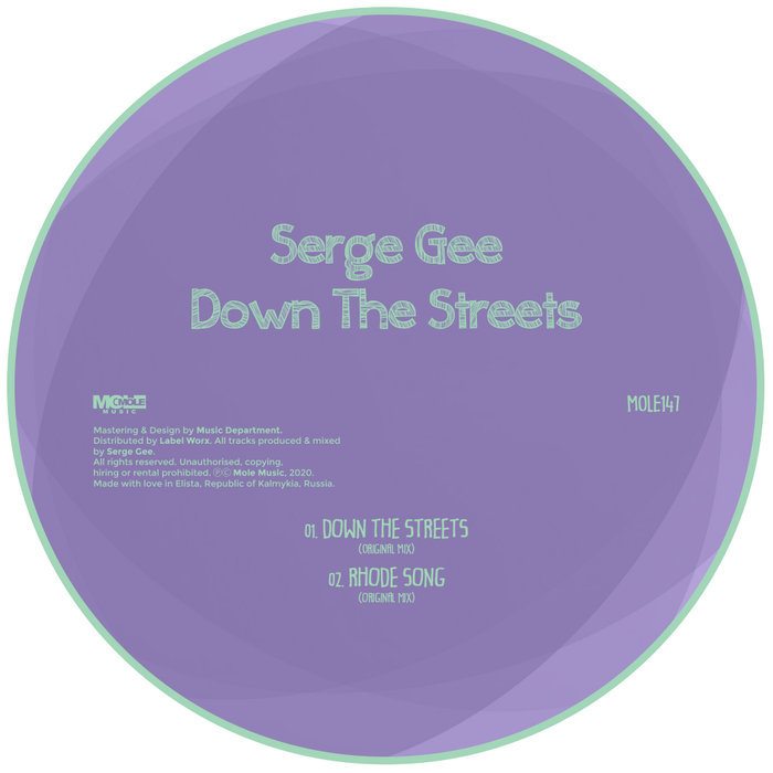 SERGE GEE - Down The Streets
