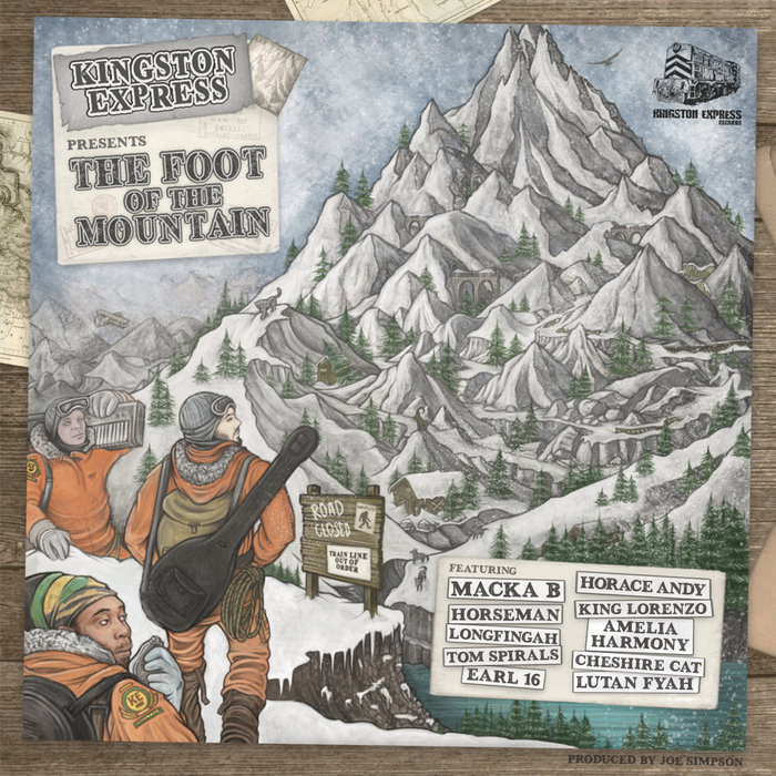 KINGSTON EXPRESS - The Foot Of The Mountain LP