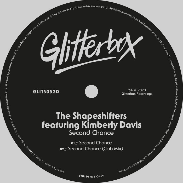 THE SHAPESHIFTERS feat KIMBERLY DAVIS - Second Chance