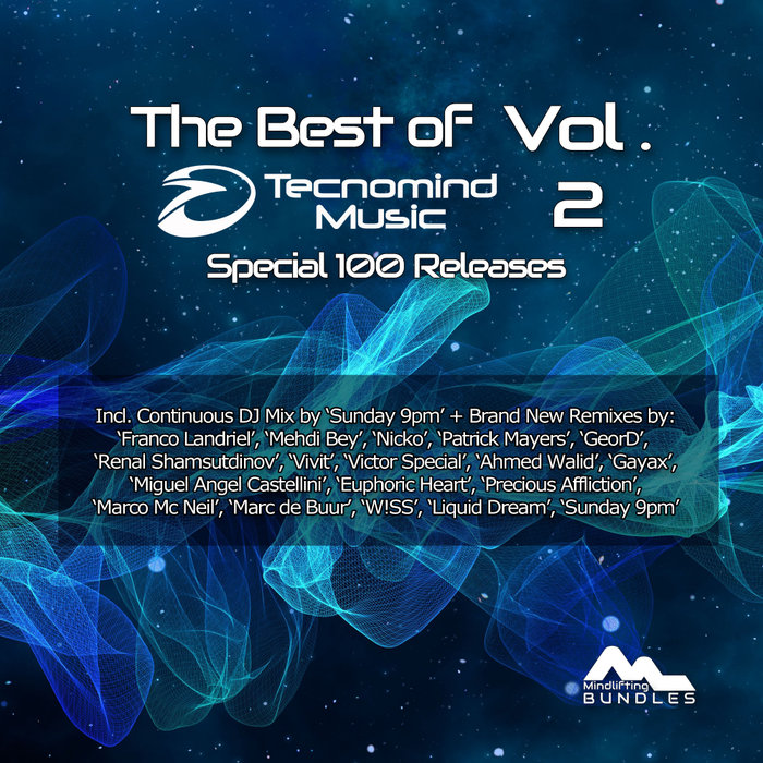 SUNDAY 9PM/VARIOUS - The Best Of Tecnomind Music Vol 2 (Special 100 Releases) (unmixed tracks)