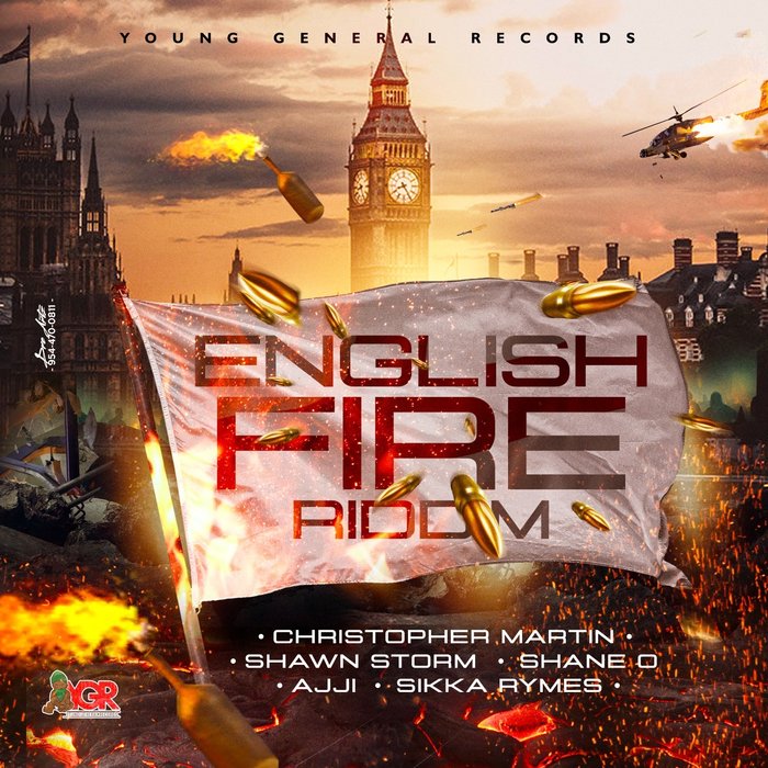 VARIOUS - English Fire Riddim