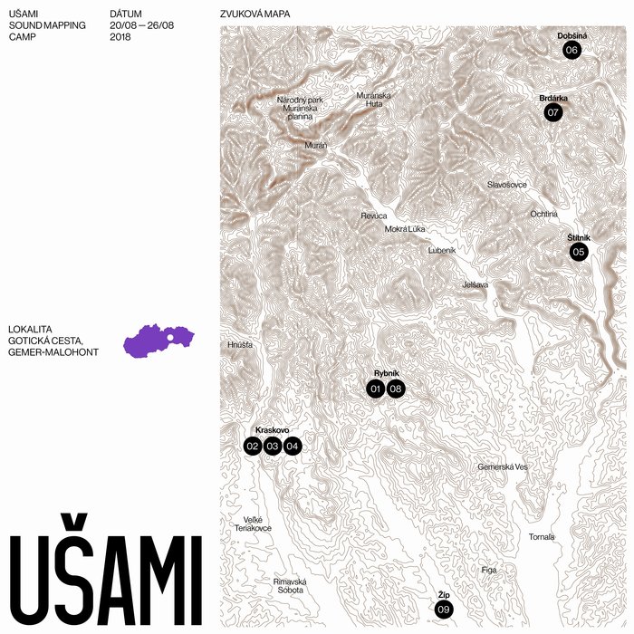 VARIOUS - USAMI - Sound Mapping Camp: Gemer Gothic Route