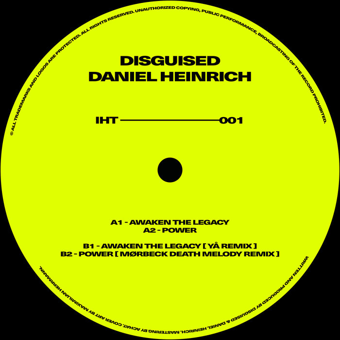 DISGUISED/DANIEL HEINRICH - Awaken The Legacy