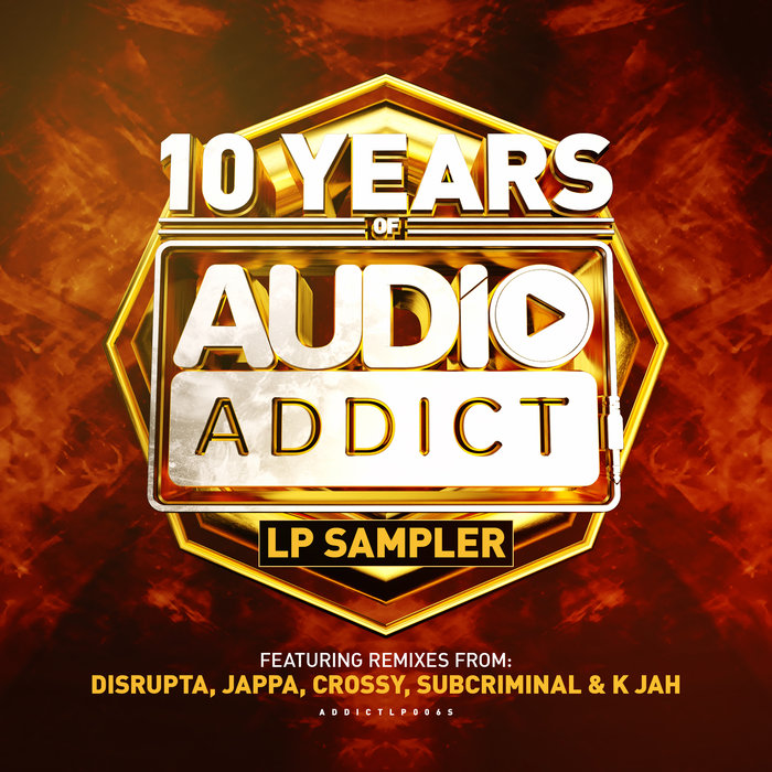 VARIOUS - 10 Years Of Audio Addict Records LP (Sampler)