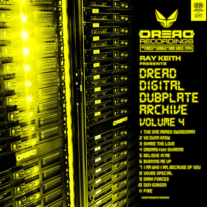 RAY KEITH - Dread Digital Dubplate Archive Vol 4