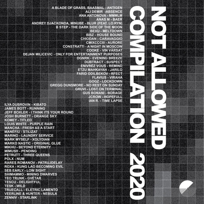 VARIOUS - Not Allowed 2020 Compilation