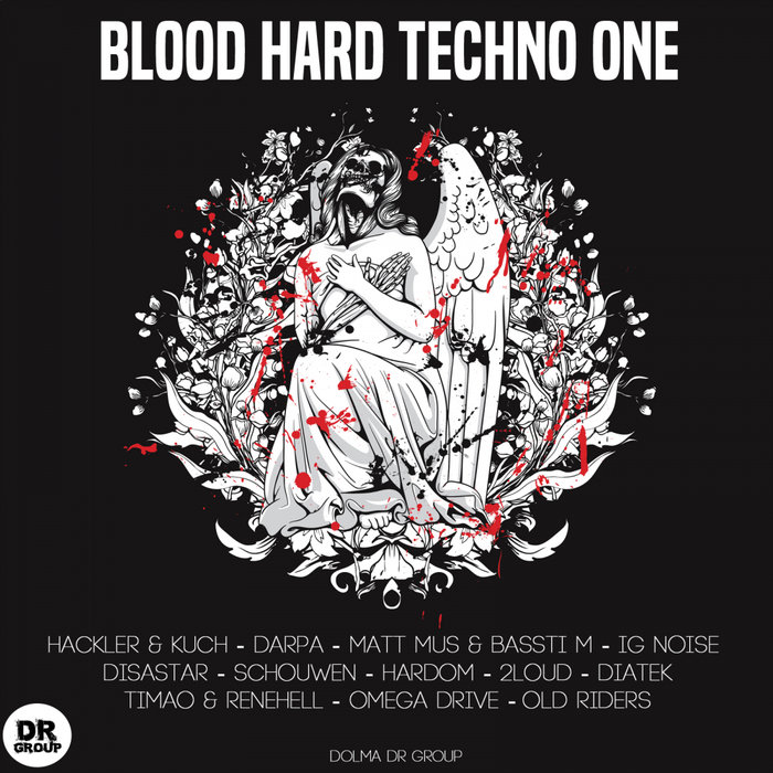 VARIOUS - BLOOD HARD TECHNO ONE