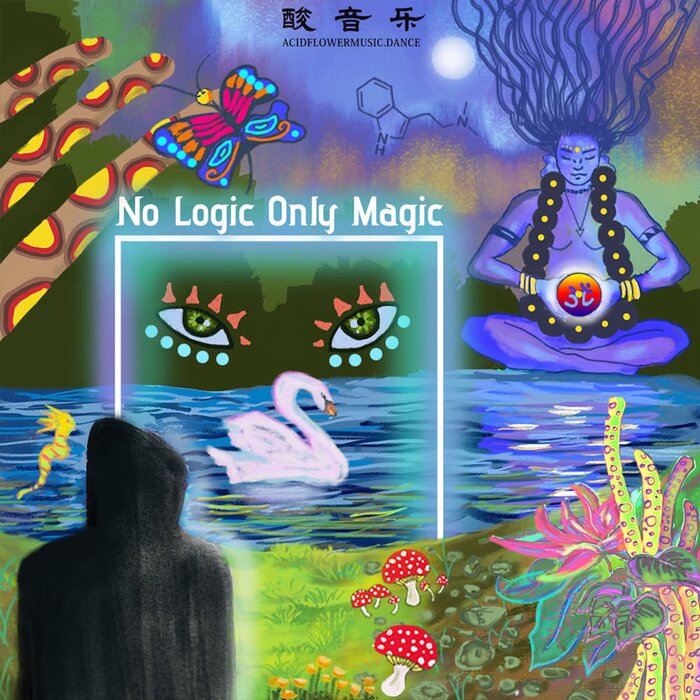 Psy magic org. Echoes of Magic. Acid Flower. Logic "no Pressure (2lp)".