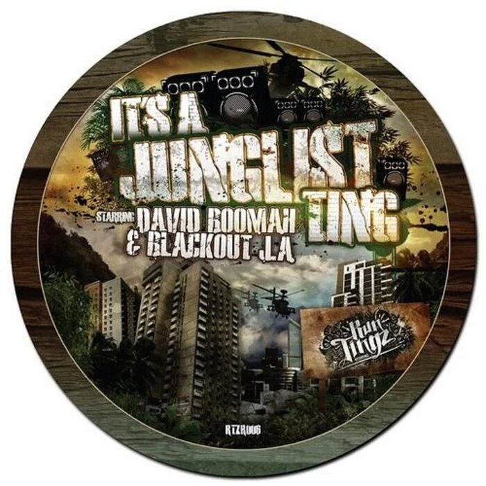 Run Tingz Cru feat David Boomah/Blackout JA - It's A Junglist Ting EP