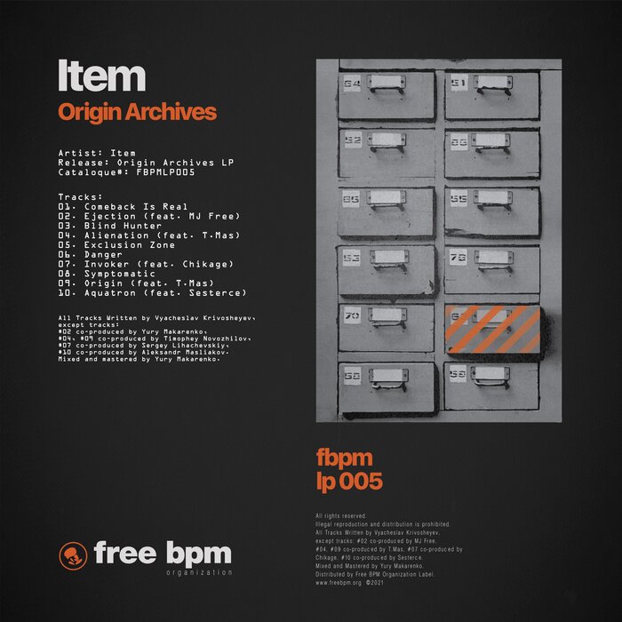 ITEM - Origin Archives LP [FBPMLP005]