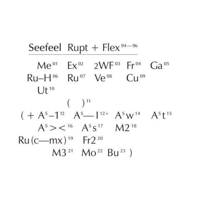 Seefeel - Rupt & Flex (1994 - 96)