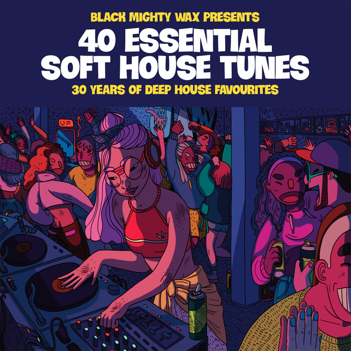 BLACK MIGHTY WAX/VARIOUS - 40 Essential Soft House Tunes