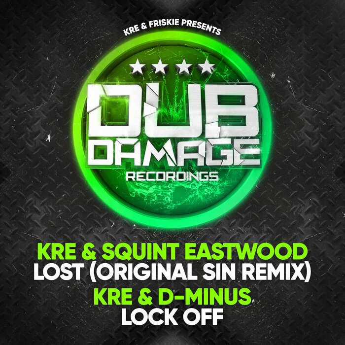 KRE/SQUINT EASTWOOD/D-MINUS - Lost (Original Sin Remix) / Lock Off