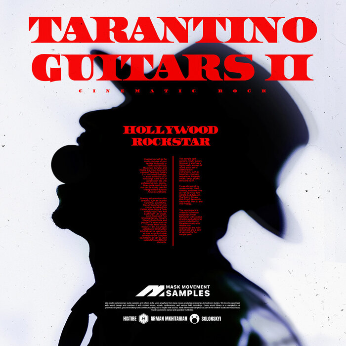Mask Movement Samples - Tarantino Guitars 2 - Hollywood Rockstar (Sample Pack WAV)