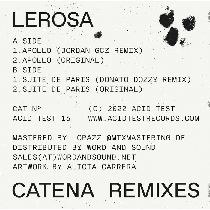 Lerosa - Catena Remixes