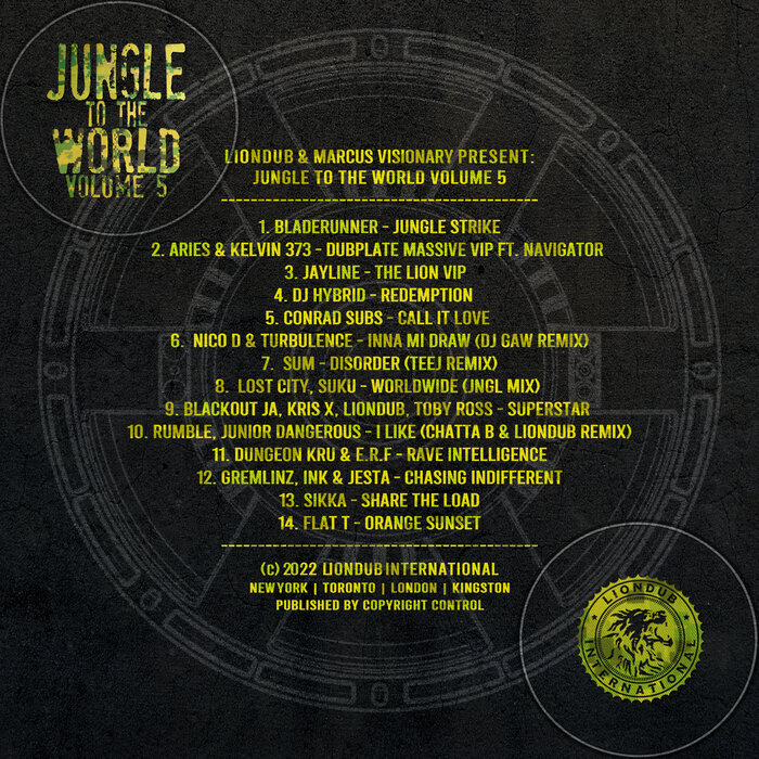 Various - Liondub & Marcus Visionary present: Jungle To The World Volume 5