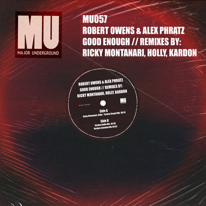 ROBERT OWENS/ALEX PHRATZ - Good Enough (Ricky Montanari, Holy & Kardon Remixes)