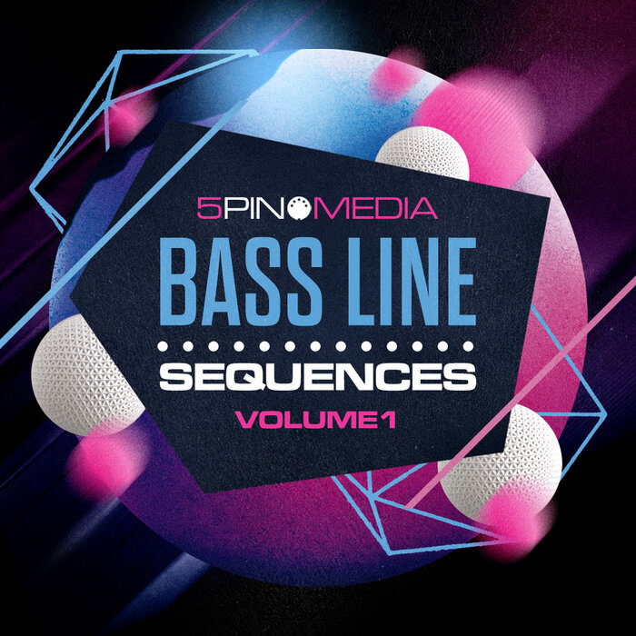 5Pin Media - Bass Line Sequences Vol 1 (Sample Pack WAV/APPLE)