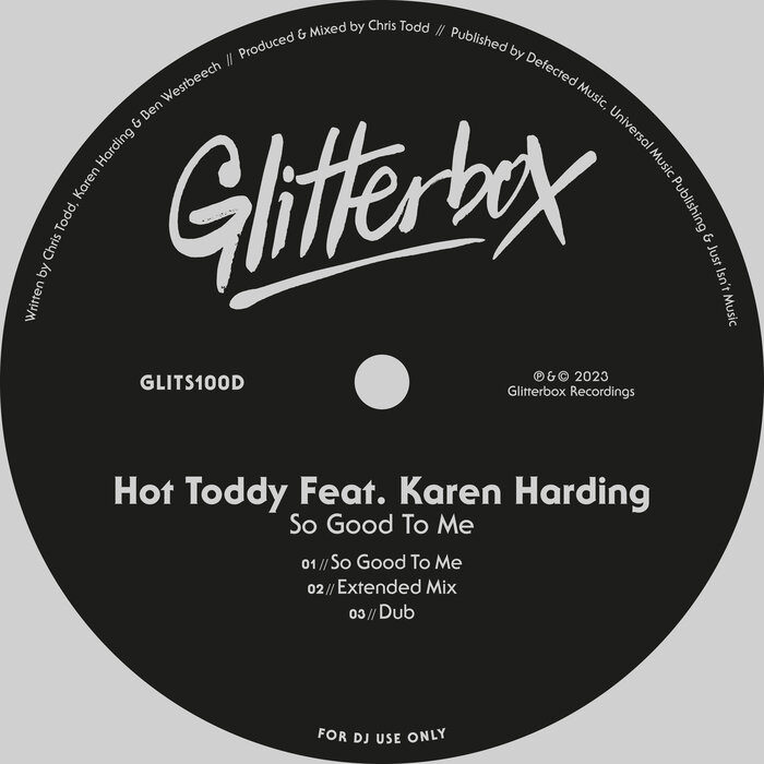 Hot Toddy feat Karen Harding - So Good To Me
