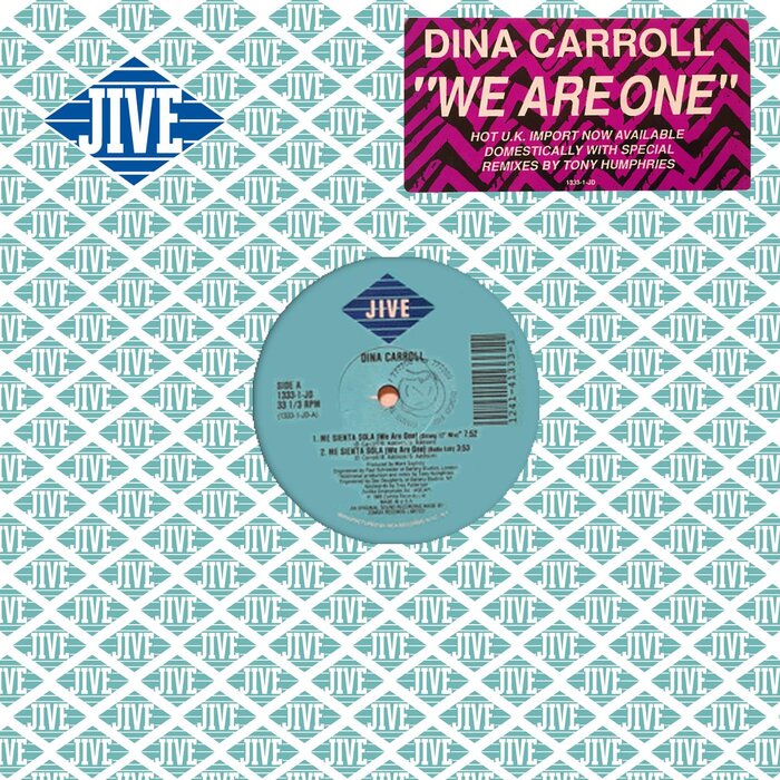 Me Sienta Sola We Are One by Dina Carroll on MP3 WAV FLAC